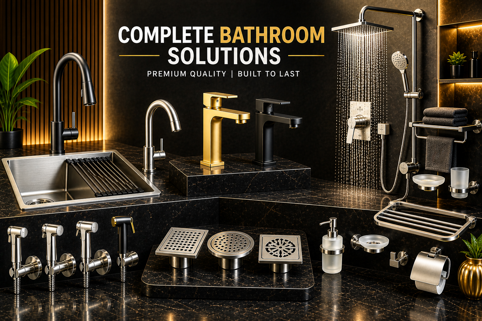 Dream Bath Accessories — featured hero range.